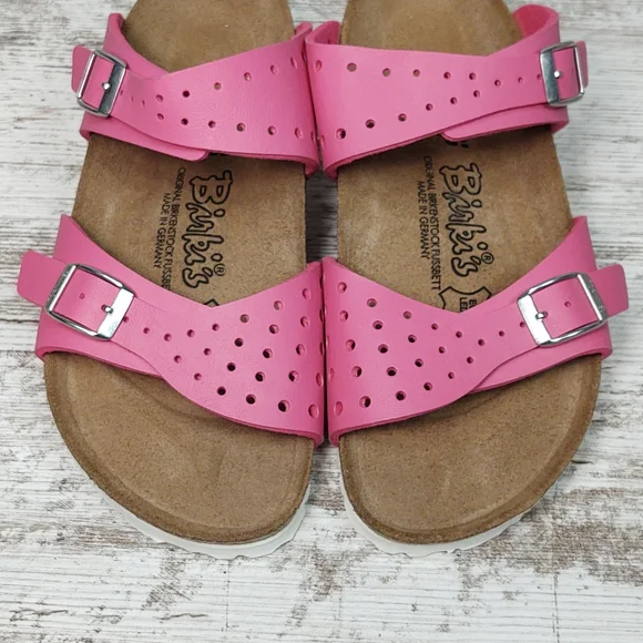🟪NIB Sz 36 Birkenstock Birki's Pink Freeport Slide Sandal - Picture 9 of 16